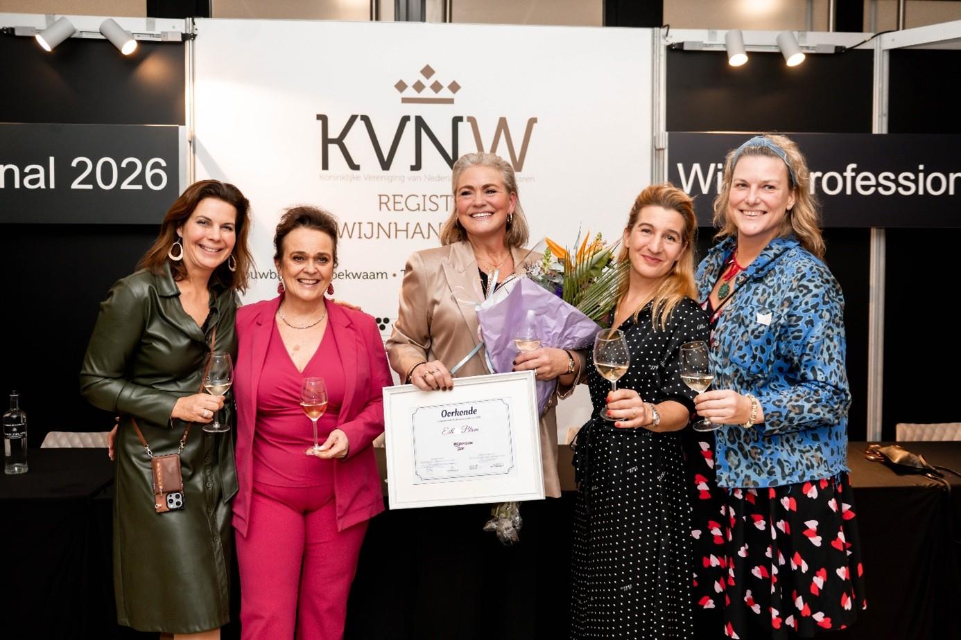 Eerste genomineerde Wijnvrouw van het jaar 2026 Eerste genomineerde Wijnvrouw van het jaar 2026